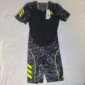 Adidas Men's Sprint Suit Adizero Heat Rdy Sleeveless Running Suit